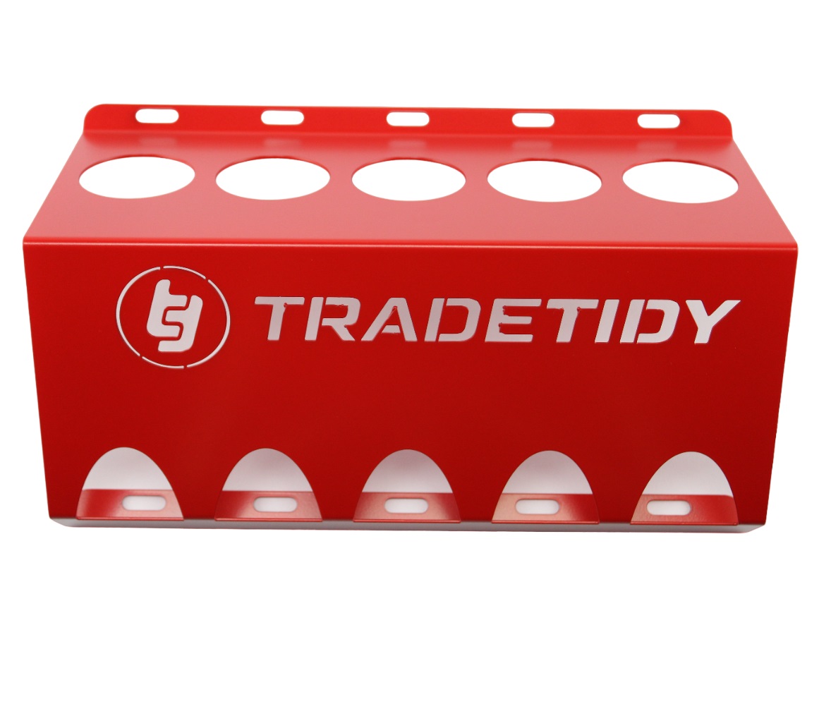 TradeTidy Silicone Tube Holder - Red